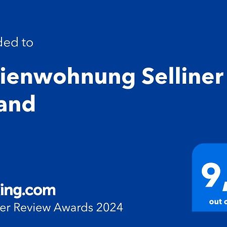Ferienwohnung Selliner Strand Exterior foto